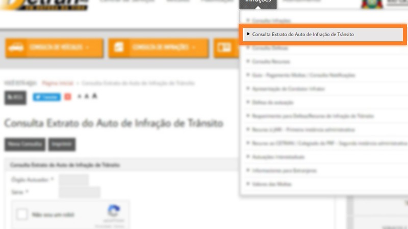 Condutores podem obter extratos de suas infrações no site do Detran/RS