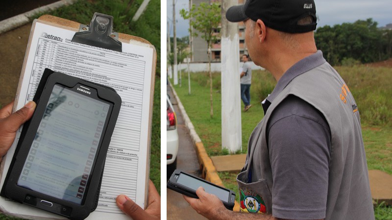 Formulários em papel e no tablet irão conviver por algum tempo