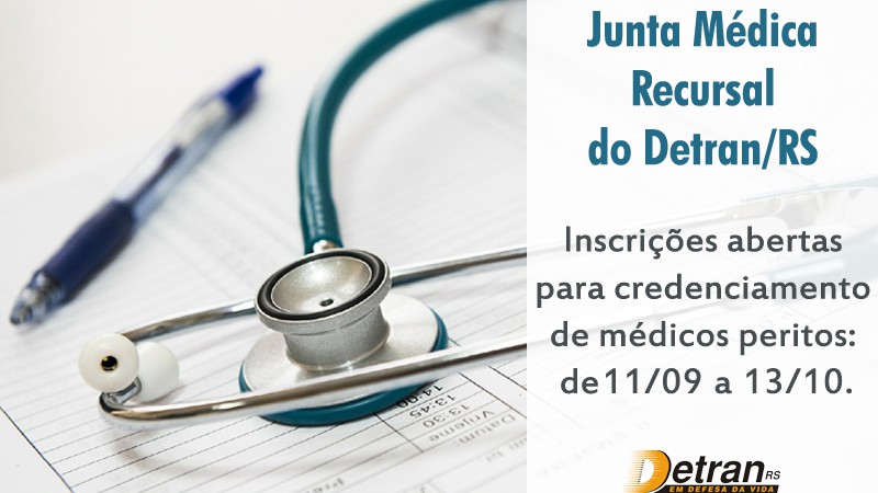 O médico deve ser especialista em trânsito e não poderá exercer, paralelamente, qualquer atividade em CFCs, nem atuar em outra Junta Médica do Detran/RS ou do Cetran/RS