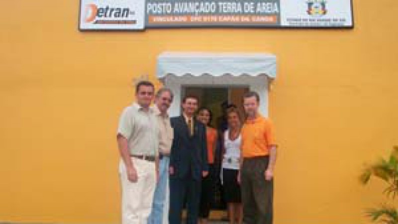Terra de Areia recebe Posto AvançadoEficiência dos serviços do Detran-RS é destacada na cerimônia de inauguração