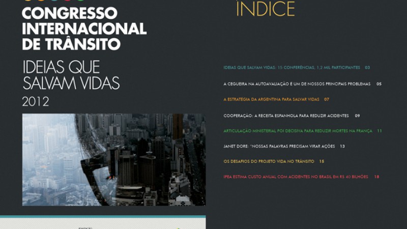 Detran/RS divulga síntese do Congresso Internacional de Trânsito