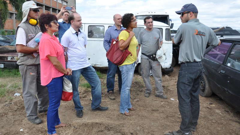 Programa gaúcho de reciclagem de veículos é referência no Brasil