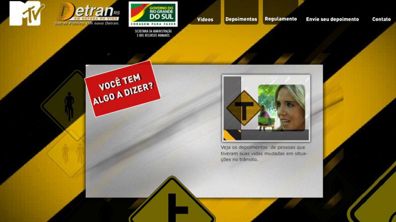 Campanha do Detran/RS e MTV gaúcha envolve o público jovem