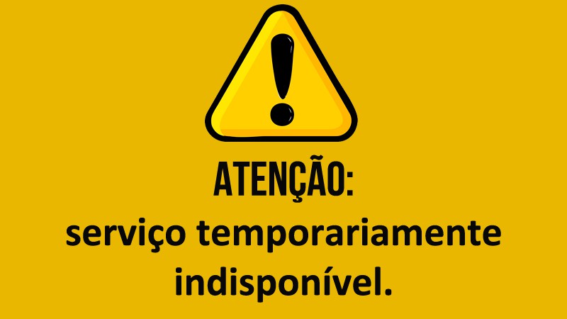 Disque Detran indisponível