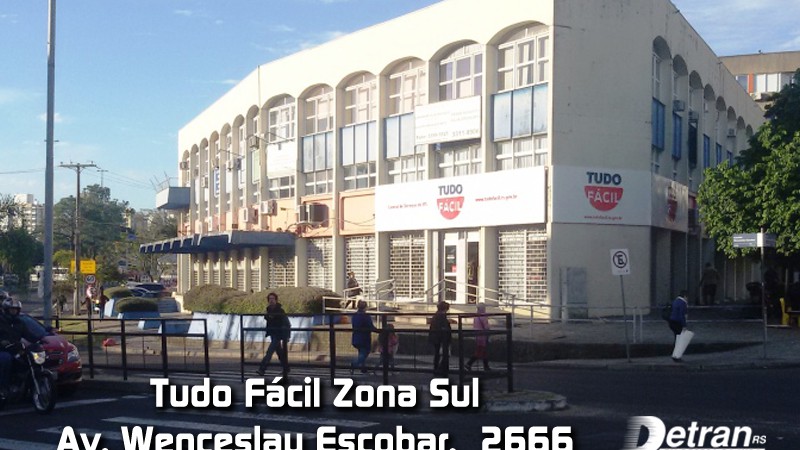Detran/RS oferece serviços no Tudo Fácil Zona Sul