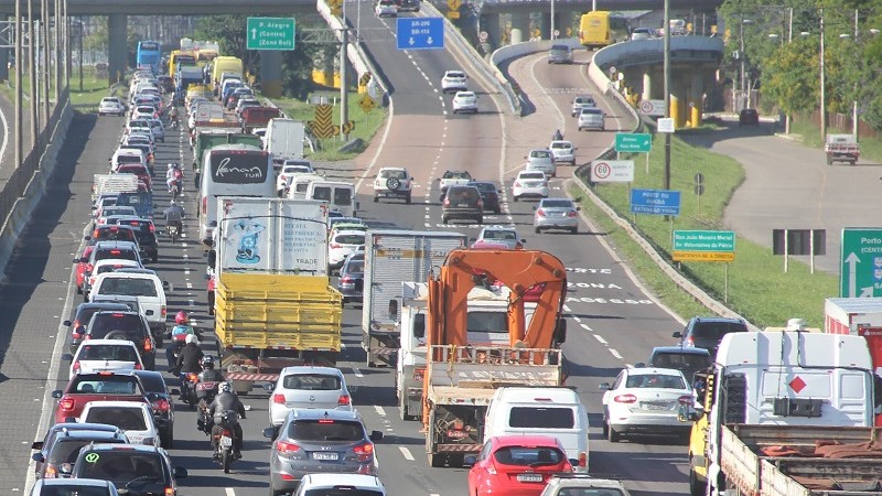 Entrada de Porto Alegre pela BR290 - FreeWay