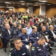 Auditório do 9º andar estava lotado