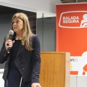 Diza Gonzaga, diretora institucional, promotora do evento