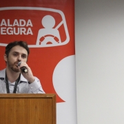 Eduardo Prochnow, coordenador de uma das equipes da Balada Segura