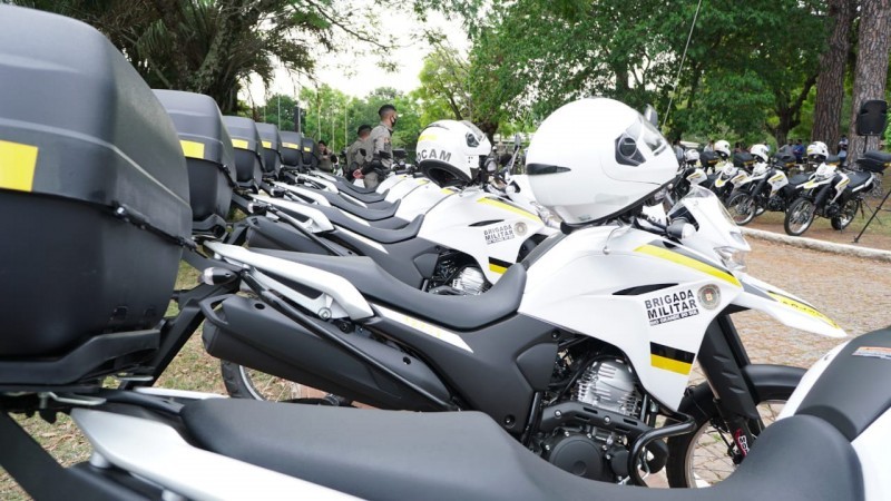 Dos 221 veículos entregues, 119 são motocicletas