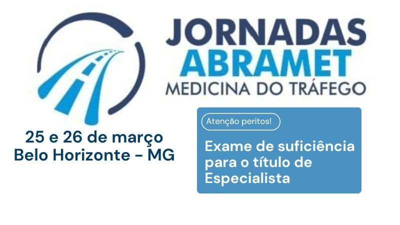 Card horizontal em tons de azul e branco com o logo das jornadas (uma estrada dentro de um círculo)