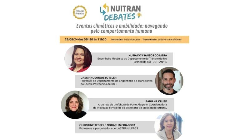 Card com informações do evento e dos palestrantes (conteúdo na matéria)