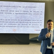 Vilnei Sessim, presidente do SindiCFC, foi o anfitrião do evento
