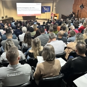 O público do evento foi diretores de ensino dos 262 Centros de Formação de Condutores do RS