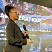 Ladyjane Oliveira, coordenadora de Exames Práticos falou da área em que atua