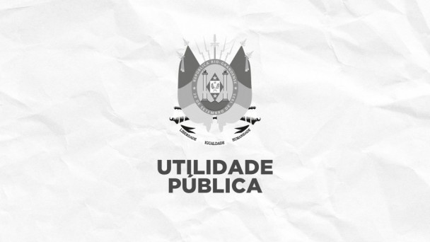 Card com a inscri&ccedil;&atilde;o: utilidade publica